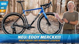 Neue Eddy Merckx Rennräder 2024 Allroad Bike Pevéle amp Gravel Bike Strasbourg [upl. by Nolham]