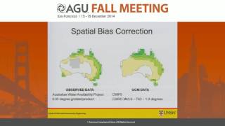 A spatial regionalisation approach to reduce uncertainty in climate model bias correction [upl. by Neisa]