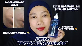 Review JUMISO TONER quotWaterfull Hyaluronicquot  Mami Mika [upl. by Joannes]