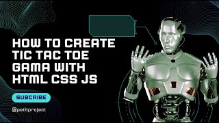How to create Tic Tac Toe game with html css js [upl. by Mrots]