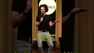 A Milano ‘siamo’ tutti meridionali  Stand Up Comedy shorts [upl. by Llerraj498]