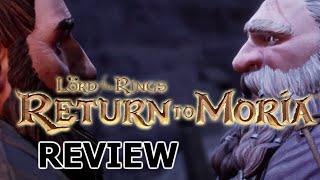 Return to Moria  Honest Game Review A MustPlay for LOTR Fans [upl. by Terej]