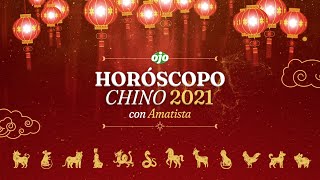 HORÓSCOPO CHINO 2021 con Amatista  PREDICCIONES  ´Año del Buey [upl. by Amati328]