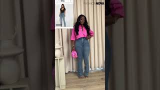 BRUNCH OUTFIT FROM FASHION NOVA shorts fashionnova BEAUTYBYGBEMI [upl. by Zosema]