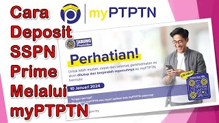 Cara Deposit SSPN Prime melalui myPTPN [upl. by Neltiac]