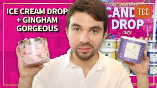 ICE CREAM DROP Candles  Gingham Gorgeous – Bath amp Body Works Haul [upl. by Eseilanna]