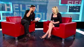 Helen Fielding on George Stroumboulopoulos Tonight INTERVIEW [upl. by Bohaty324]