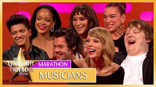 Lewis Capaldi Cant Handle His Own Joke  Best of Musicians Marathon  The Graham Norton Show [upl. by Anrehs]