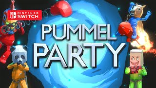 Pummel Party Gameplay Nintendo Switch [upl. by Kyred]