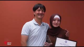 Hazara Best Student in Sydney بهترین شاگرد هزاره در سیدنی استرالیا [upl. by Akemahc]