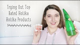 Trying Out Top Rated Holika Holika Products [upl. by Katonah]