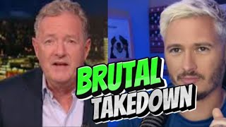 Kyle Kulinski FORCES Piers Morgan to Eat His Own Words Brilliant [upl. by Gare]