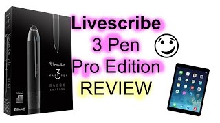 LiveScribe 3 Pro Edition Smart Pen Review [upl. by Yemrej145]