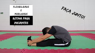 Rotina de Flexibilidade e Mobilidade para Iniciantes FAÇA JUNTO  Alongamentos [upl. by Iaverne427]