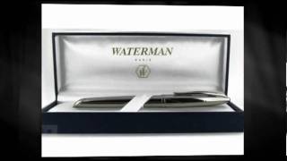 Waterman Carene Deluxe Meridians Silver Fountain Pen  Pluma  Fullfederhalter  S0700170 [upl. by Odranoel]