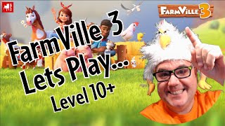 Farmville 3 Play through and tips Level 10 Livestream [upl. by Llerihs]