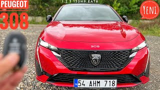 SEGMENTİNİN EN İYİSİ Mİ YENİ PEUGEOT 308 GT TÜRKİYE’DE SATIŞTA KOKPİT ÇOK ÇEKİCİ12 T 130HP EAT8 [upl. by Bab]