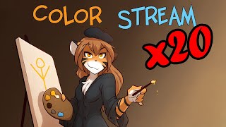 Twokinds 20231231 Color Stream x20 [upl. by Leggett]