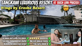 MOST LUXURIOUS RESORT OF LANGKAWI 🤯WINGS BY CROSKE KUALA LUMPUR TO LANGKAWI BY AIR ASIA EXPERIENCE [upl. by Jess]