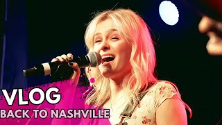 VLOG Back to Nashville  Darci Lynne [upl. by Leddy]