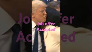 Joe rogan reacts to Trump making a job offer at press conference [upl. by Jarl774]