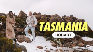 We Didnt Expect This From Tasmania 24 hours in Hobart  Road Trip Vlog 1 [upl. by Squier]