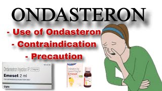 Ondasteron drug Uses  side effect  Contraindication  Ondasteron  Ondem  Vomikind  pharmacy [upl. by Resarf753]