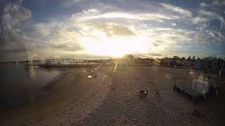 Todays 11072024 Somers Point Sunset from Somers Point Beach [upl. by Ennybor560]