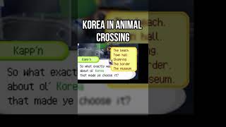 KOREA IN ANIMAL CROSSING animalcrossing animalcrossinggameplay bts korea [upl. by Zenas]