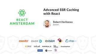 Advanced SSR Caching with React  Robert Haritonov [upl. by Asiaj398]