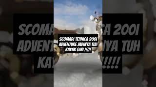 Scomadi Tehnica 200i Adventure Jadinya Tuh Kayak Gini fypシ゚viral sorotan viralvideo scomadi [upl. by Michaeu574]