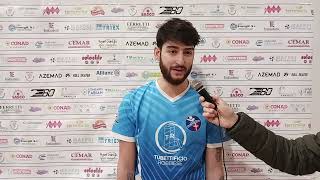 Serie A2  G9  Intervista Davide Gallotta difensore TR Azzurra Novara [upl. by Chyou]