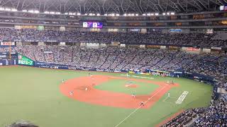 京セラ上段Ｃ指定席はこんな感じ⚾オリックスバファローズvsDeNAベイスターズ 京セラドーム 三塁側上段 [upl. by Ellehctim]