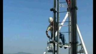 Rope Access Work  Alpindustry  Alpinism utilitar  Ipari Alpintechnika [upl. by Yrreg]