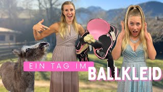 ein Tag im STALL mit BALLKLEID [upl. by Akerue]