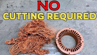 New Method for Removing Copper from Motors [upl. by Amalbergas272]