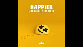 Marshmello Happier Ft Bastille Audio [upl. by Kryska]