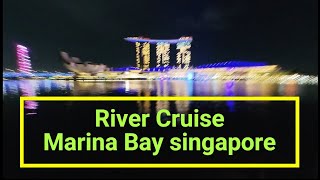 singapore river cruise experience  insta360 1 inch 360 edition [upl. by Klapp]