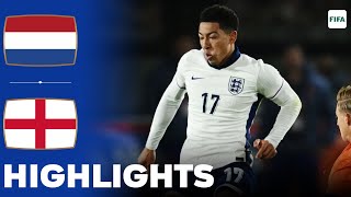 Netherlands vs England  Highlights  U21 International Friendly 18112024 [upl. by Hillel]