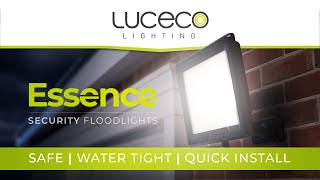 💡 Illuminate amp Protect Discover the Power of Luceco Essence Security Floodlight 🔒 [upl. by Kopple]