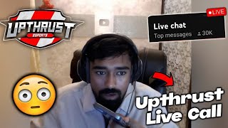 Upthrust Owner Live Call Neyoo After This 😳 🔥 [upl. by Ecallaw]