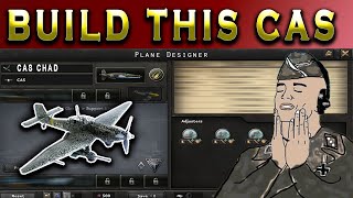 This HOI4 CAS Design DESTROYS Everyone  Close Air Support Guide for Hearts of Iron IV [upl. by Hoashis]