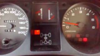 pajero diesel very cold start temp  255 grada  4D56 [upl. by Wrdna]