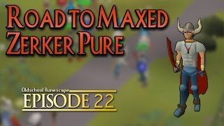 OSRS Road To Maxed Zerker Pure  Episode 22  Fire Cape and Fighter Torso [upl. by Adimra]