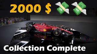 AMAZING Formula 1 Models COMPLETE Collection 2000 EUR scale 124 [upl. by Daveda]