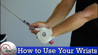 How to Use Your Wrists in the Golf Swing  GOLF WRIST HINGE [upl. by Anerak]