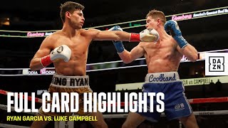 FULL CARD HIGHLIGHTS  Ryan Garcia vs Luke Campbell [upl. by Sucramed]