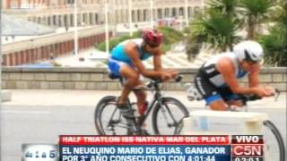 C5N  RUNNING HALF TRIATLON ISS NATIVA EN MAR DEL PLATA [upl. by Munson]