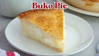 Buko Pie  Filipino Coconut Pie [upl. by Richel]