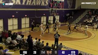 Stonehill M Basketball Highlights vs Framingham State November 4 2024 [upl. by Burn]